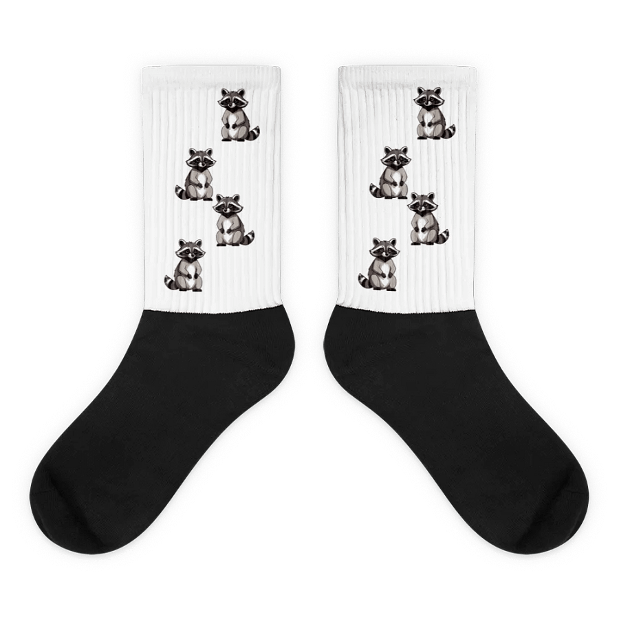 Racoon socks product image (1)