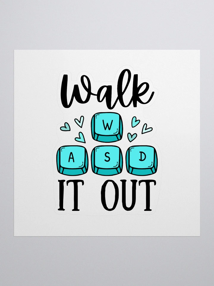 Walk It Out Sticker product image (1)