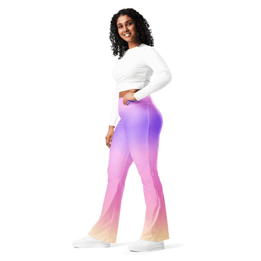 Sunset Gradient and DiesmaHeart Flare Leggings product image (9)