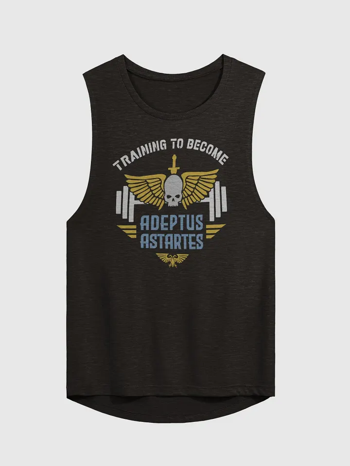 Training to Become Adeptus Astartes Women's Premium Tank Top | Warhammer 40K Gym Style product image (2)