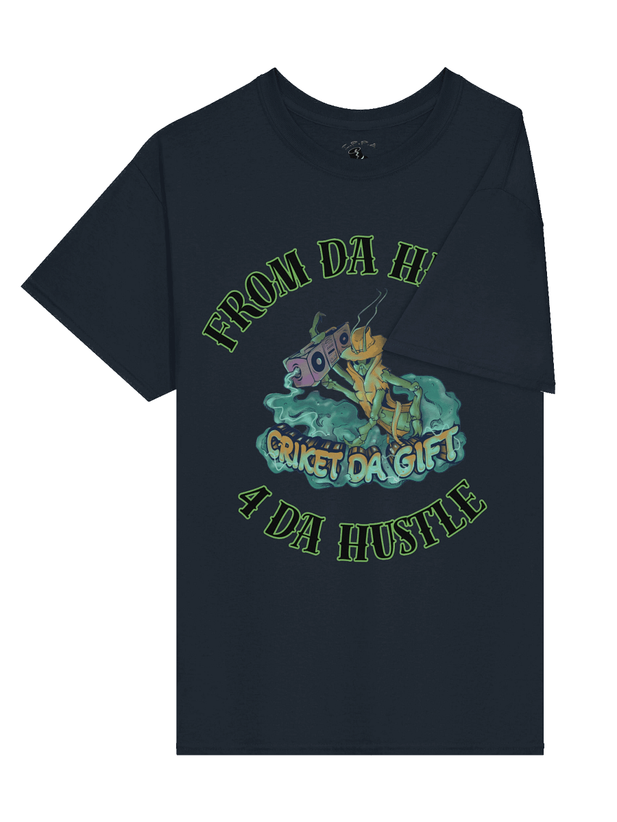 Criket Da Gift “From Da Heart, 4 Da Hustle” Signature Tee product image (31)