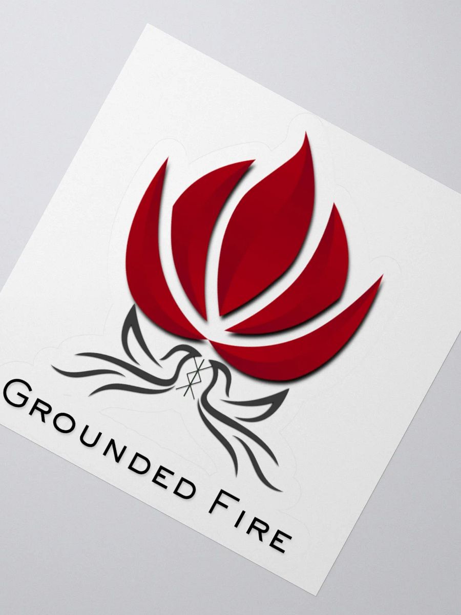 Grounded Fire Kiss Cut Stickers product image (10)
