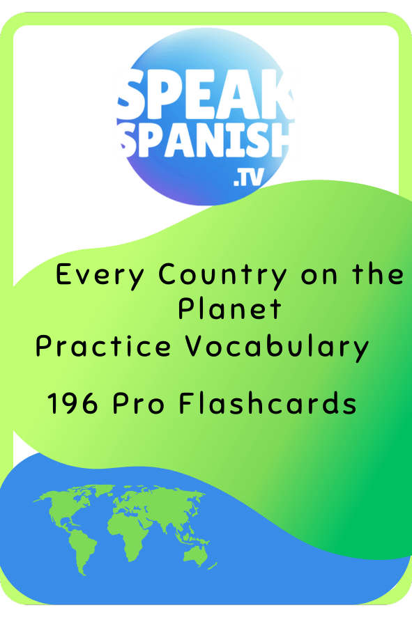 Countries Vocabulary - Free Flashcards