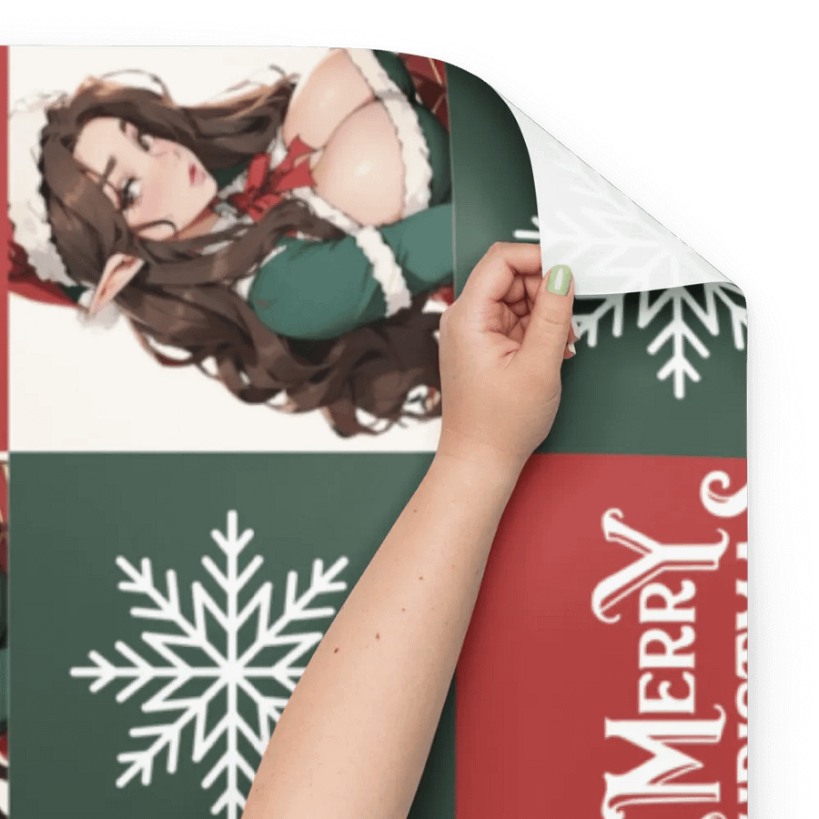 Spicy Christmas Elf Wrapping Paper product image (8)