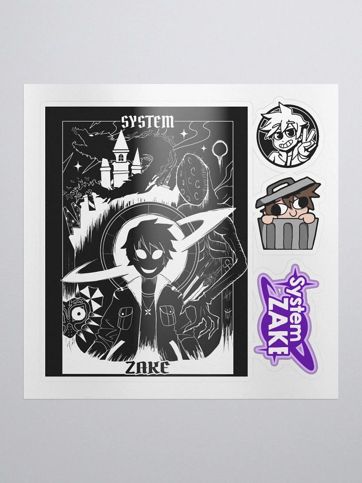 VILLAIN SERIES - LARGE TAROT STICKERS product image (1)