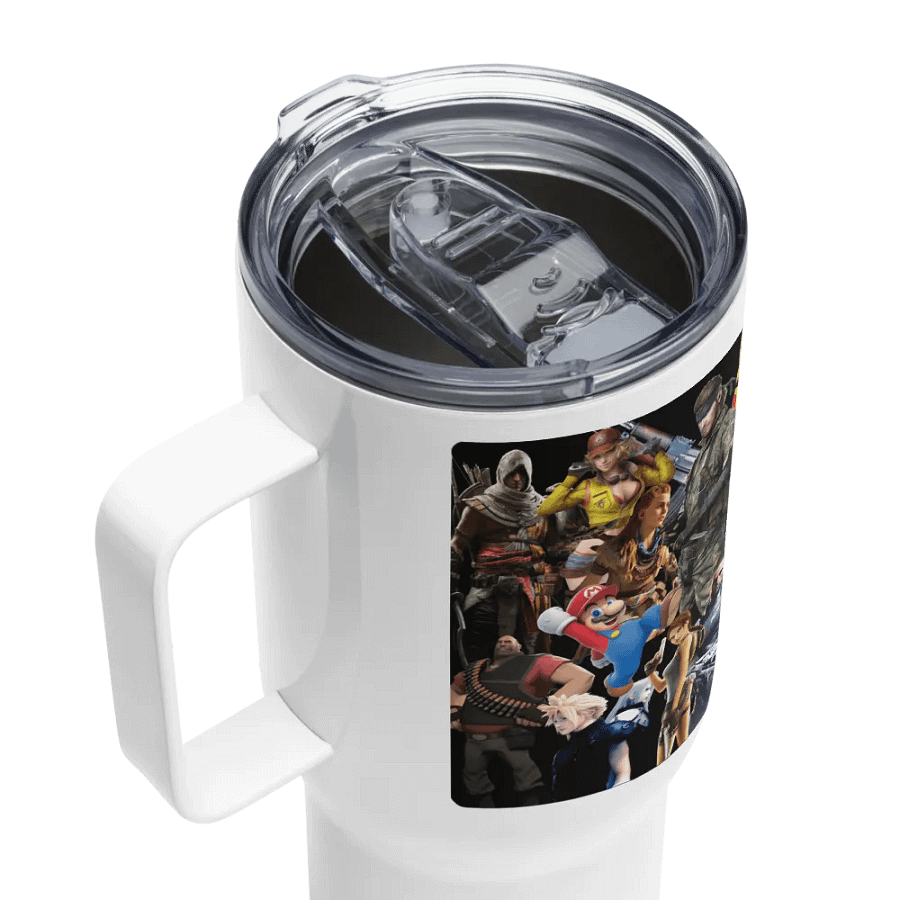 Gamer's Iconic Heroes Travel Mug product image (4)