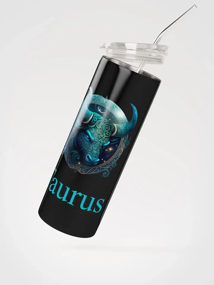 Illuminate Your Drinkware Collection with Vibrant Blue Taurus Steel Tumbler product image (2)