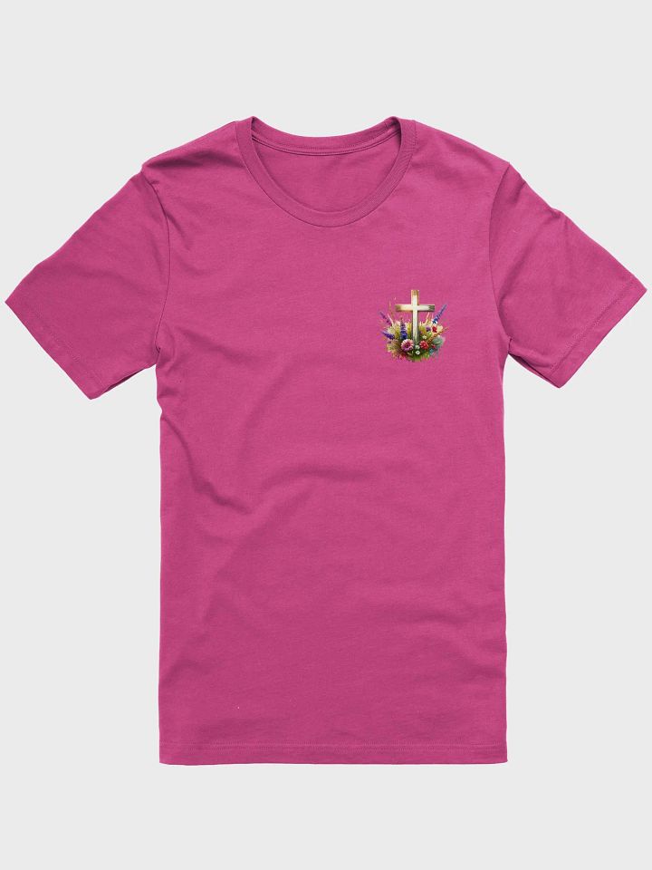 Floral Cross Unisex T-Shirt product image (1)