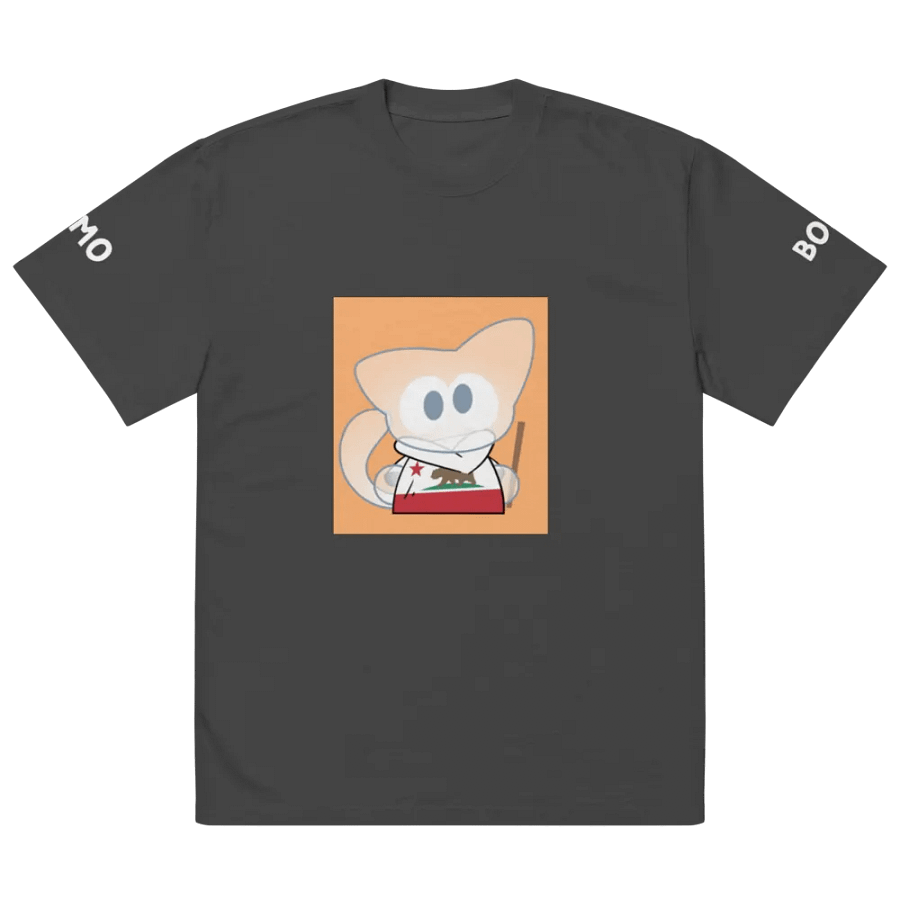 California Cat Oversized Tee product image (2)