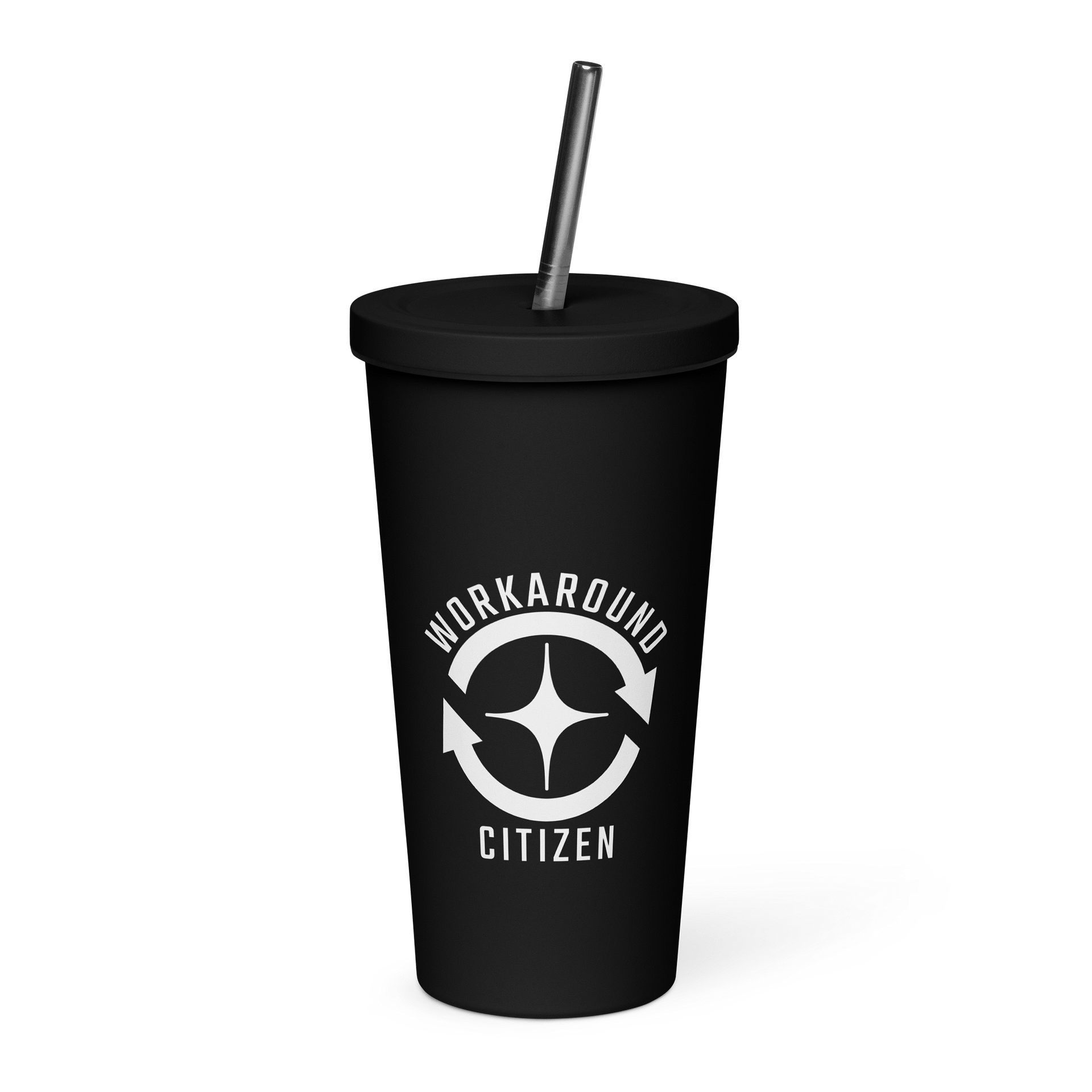 Workaround Citizen Black Insulated Tumbler w/ Straw product image (1)