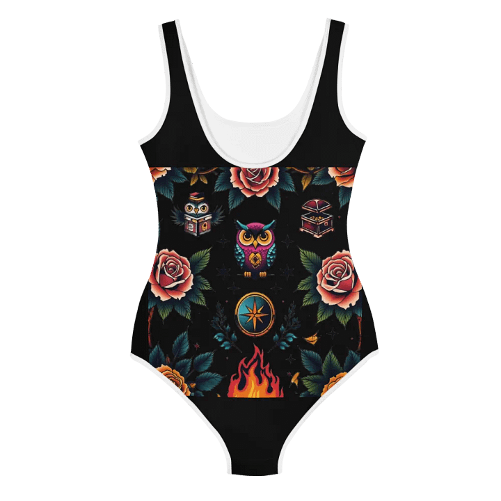 Owl's Wisdom Youth Swimsuit product image (2)