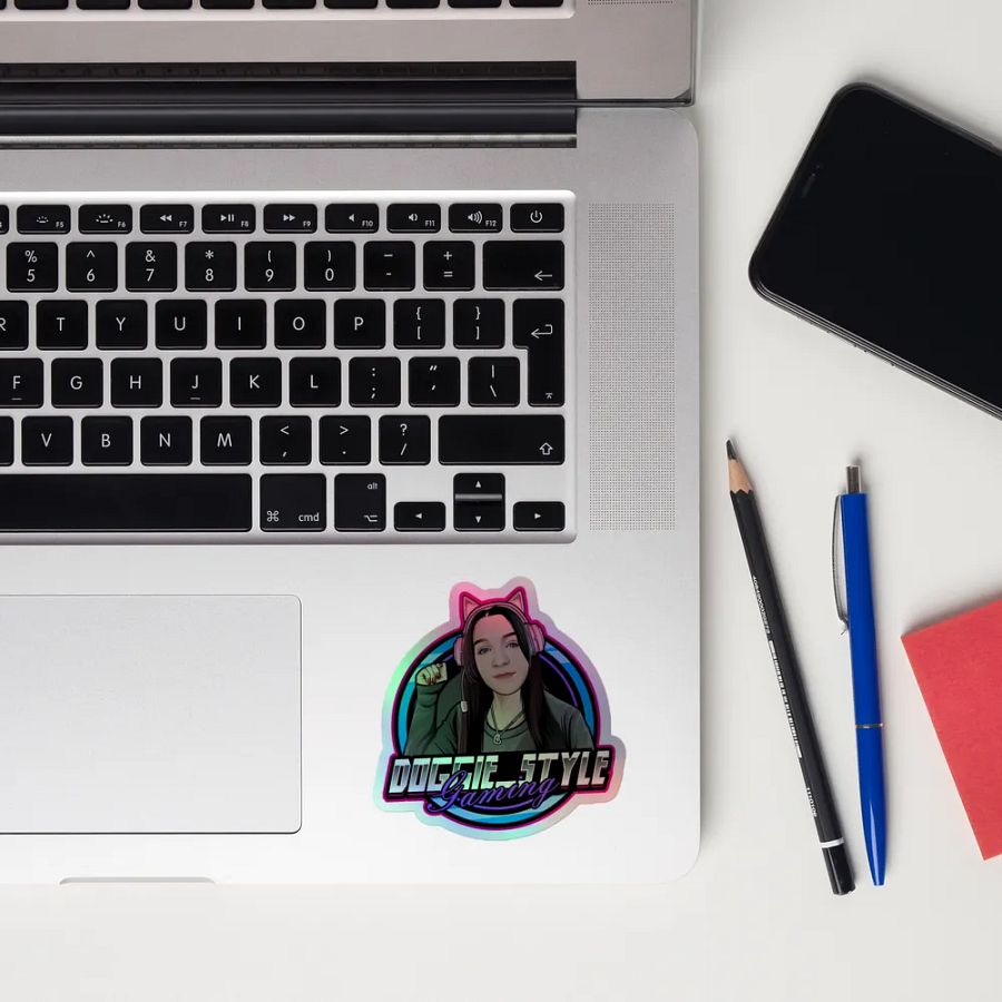 Holographic Gamer Avatar Sticker Set product image (12)