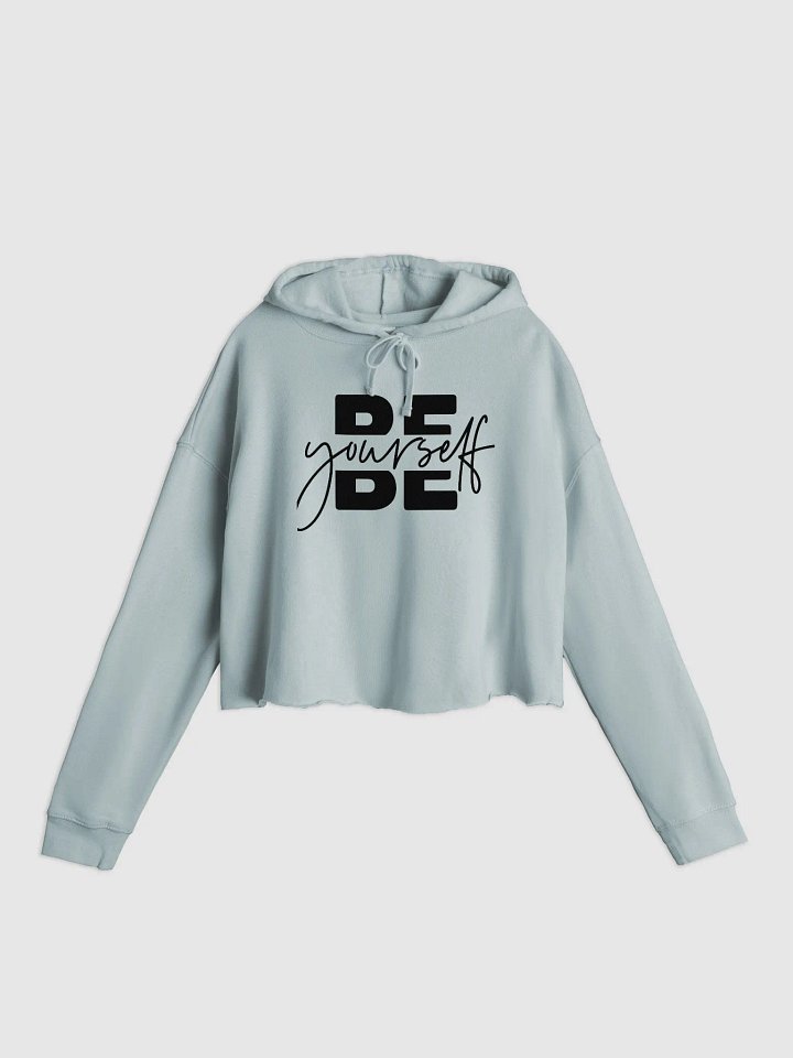 Be yourself Lightweight Cropped Hoodie product image (7)