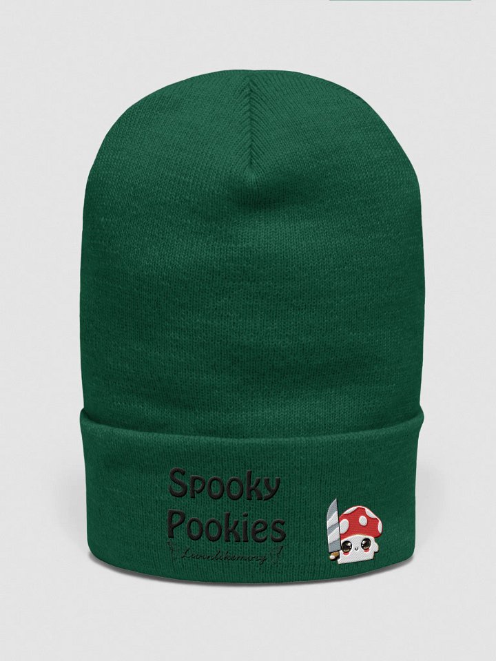 Spooky pookie embroidered beanie product image (2)