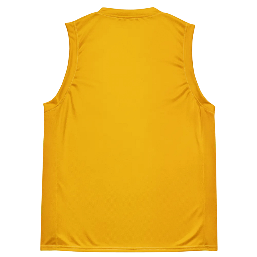 Plain Color Amber Basketball Jersey product image (2)