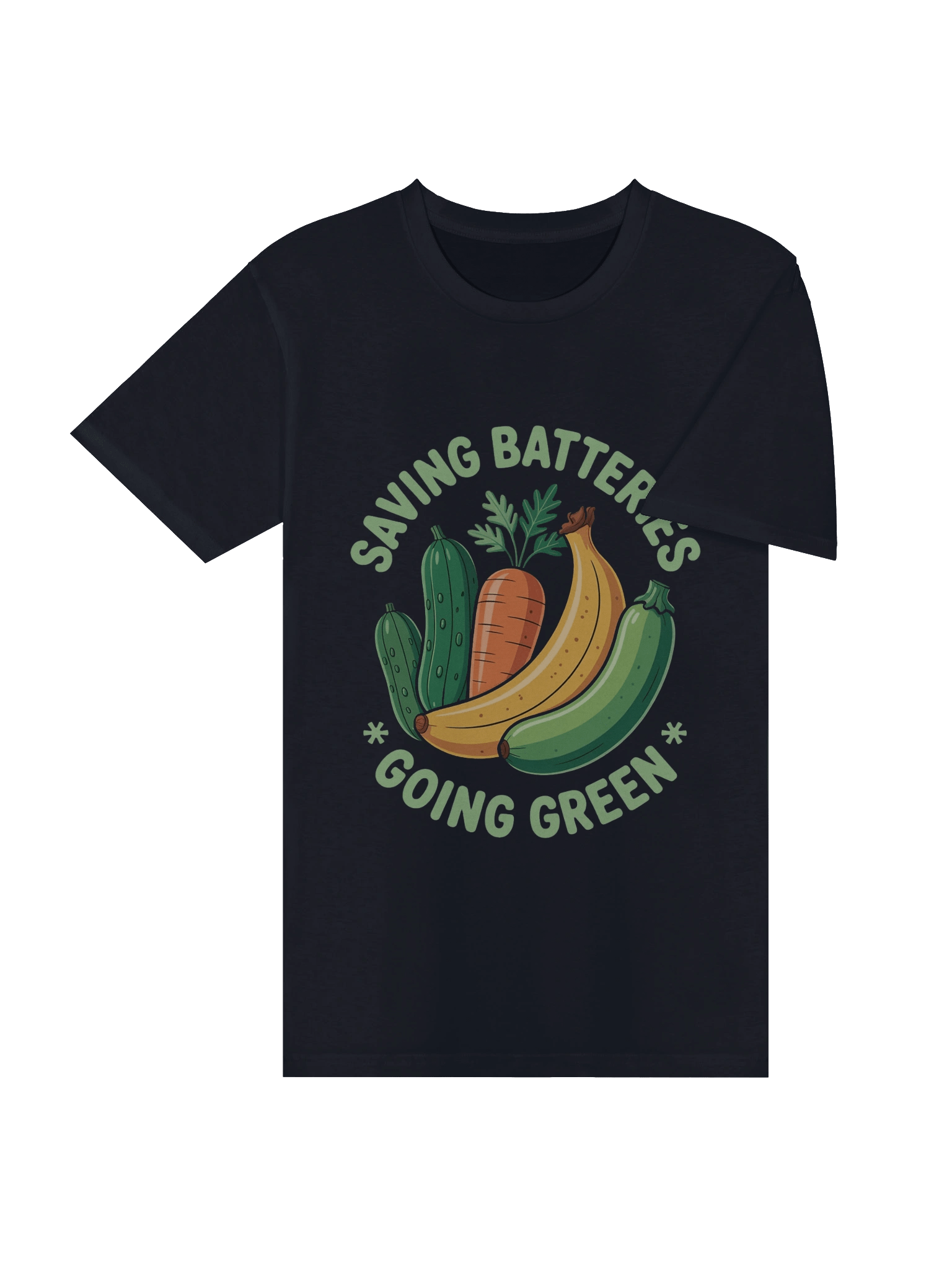 Saving Batteries Going Green Tee product image (10)