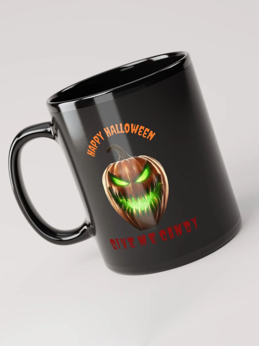 Happy Halloween Give Me Candy black mug product image (3)