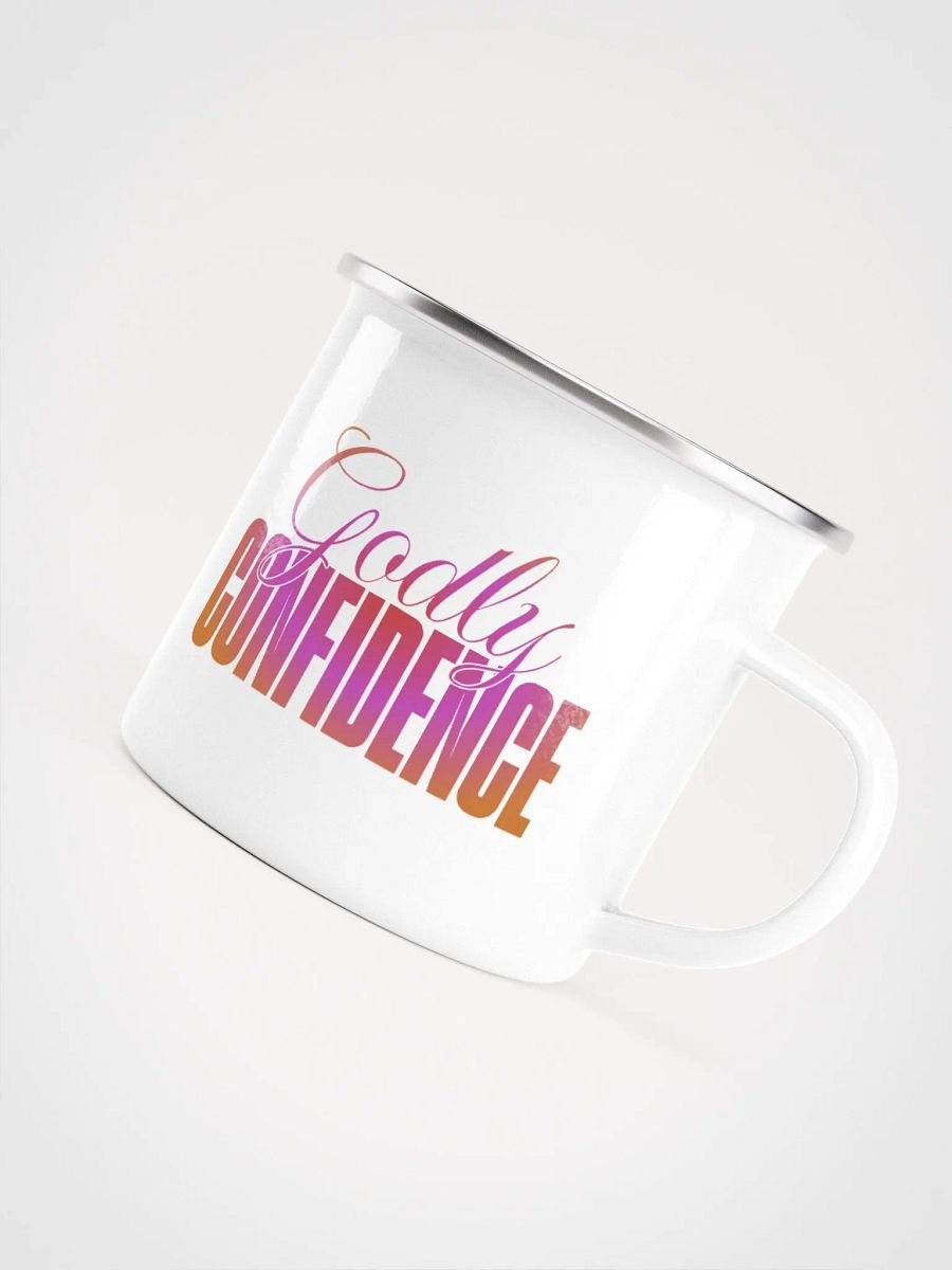Godly Confidence Enamel Mug product image (5)