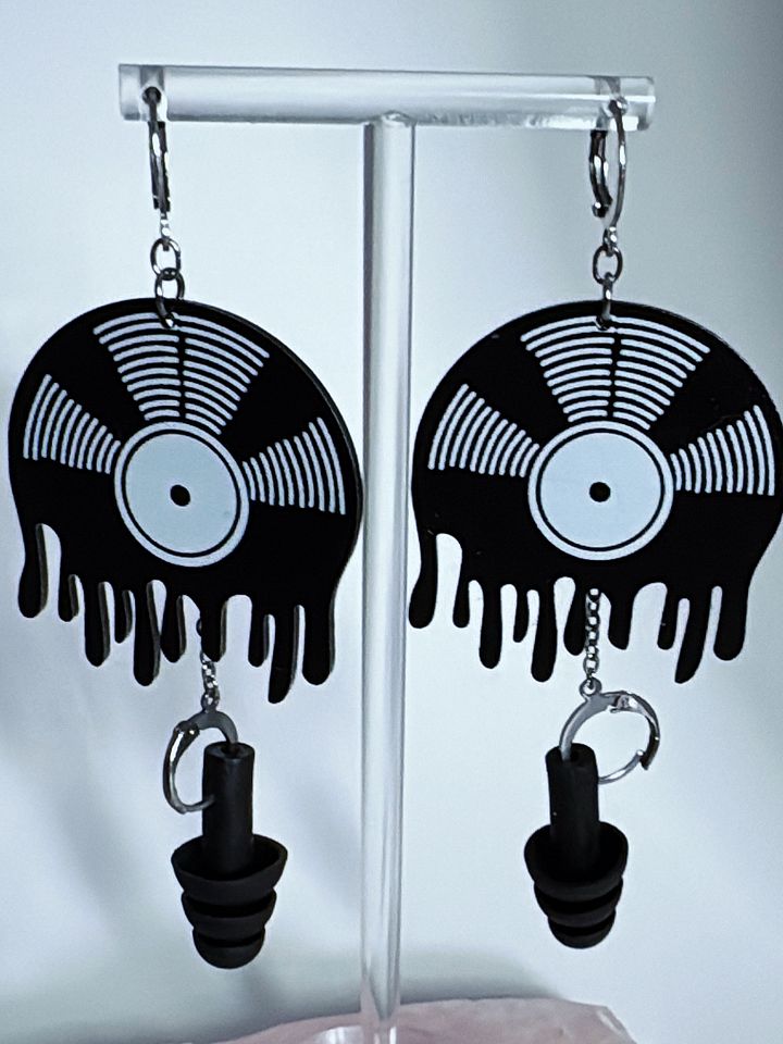 Drippy Records Bass Busterz Earrings product image (1)