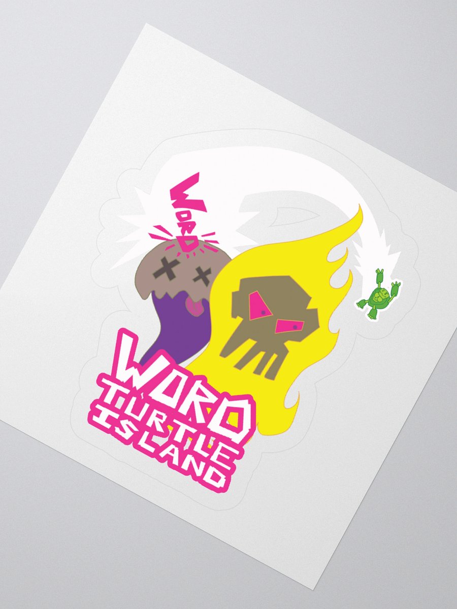 Who Did That? Word Turtle Island Sticker product image (4)