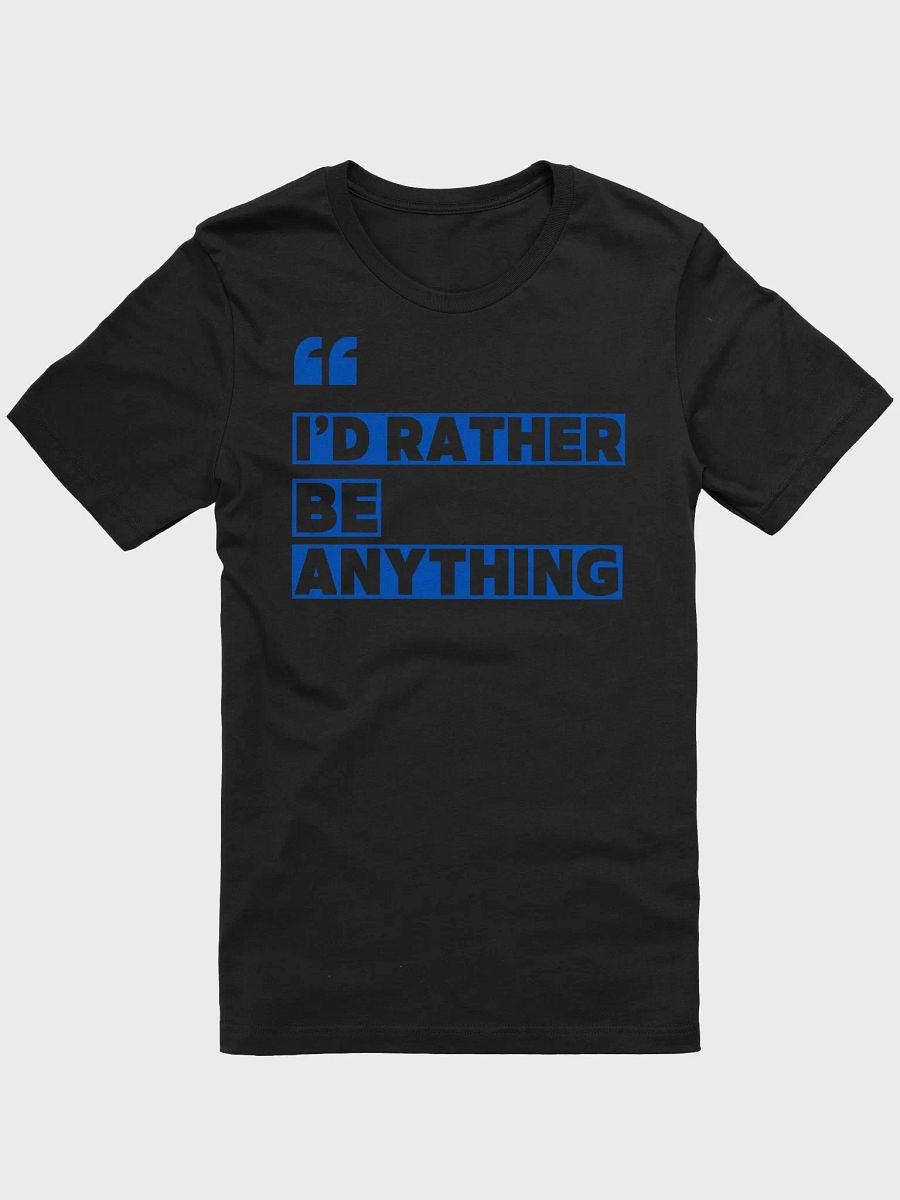 Bold Blue Quote Unisex T-Shirt product image (4)