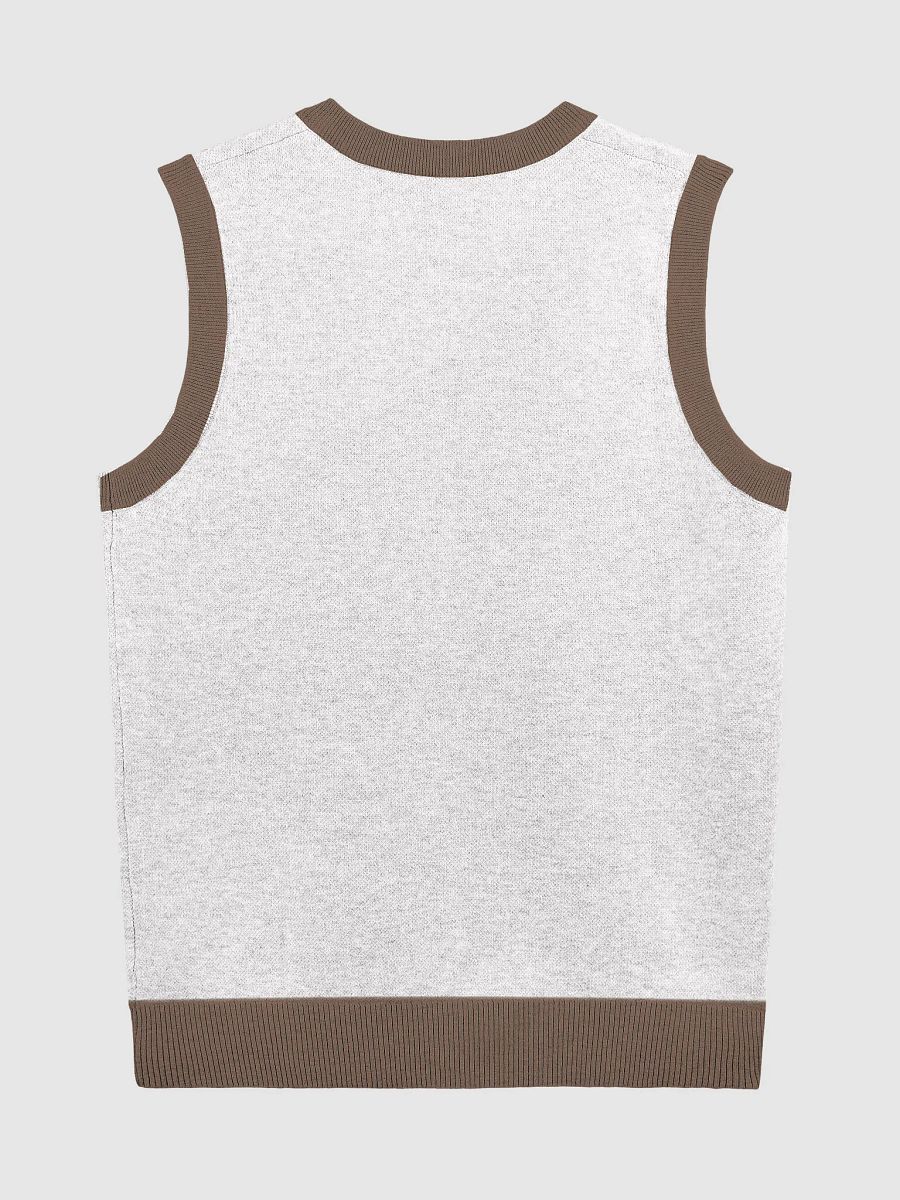 Your Smile Knitted V Neck Vest product image (8)