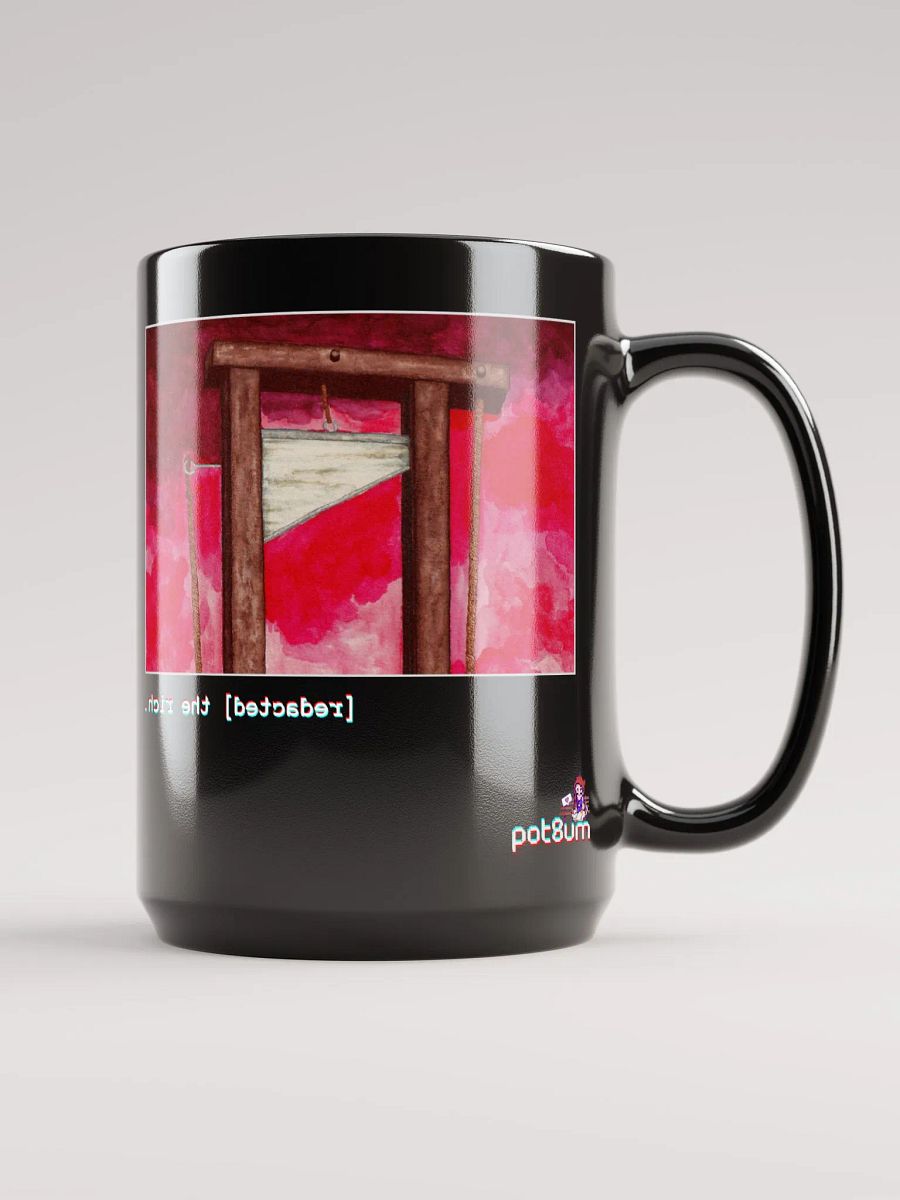 [REDACTED] THE RICH black glossy mug product image (5)