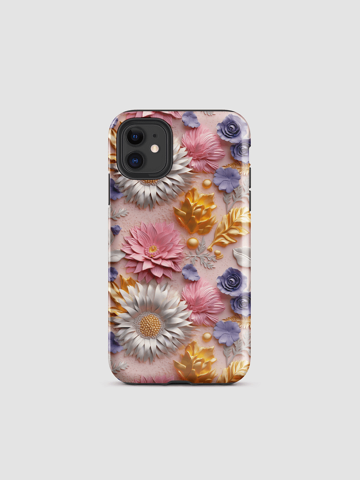 Girly blossom Tough iPhone Case product image (1)
