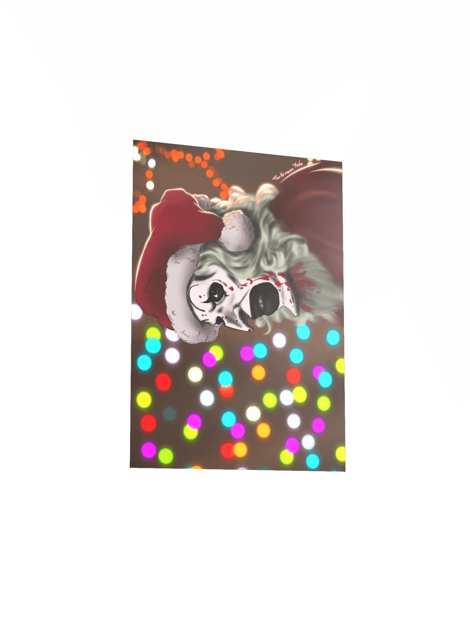 XMas Art the Clown - Signed Matte Poster product image (19)
