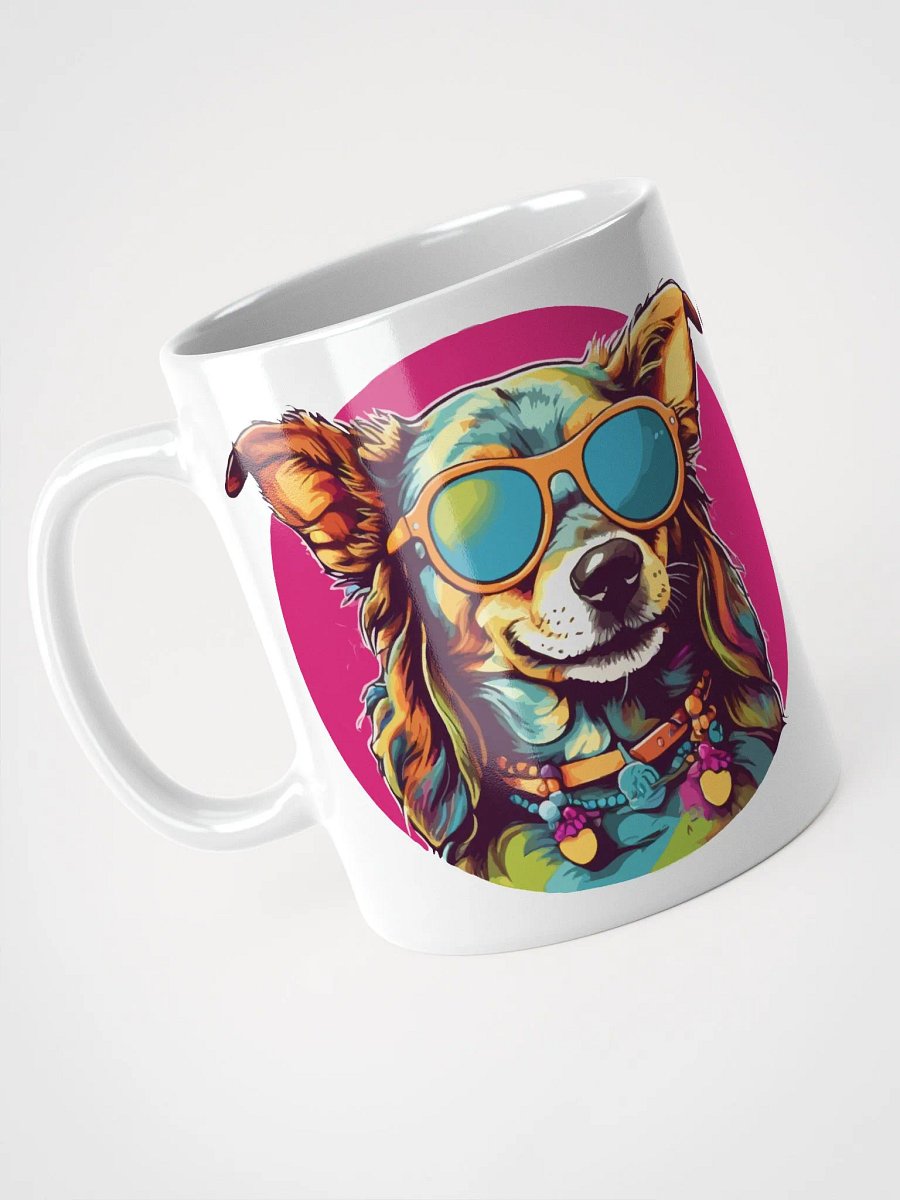 Hippie Dog 8 , Mug product image (6)