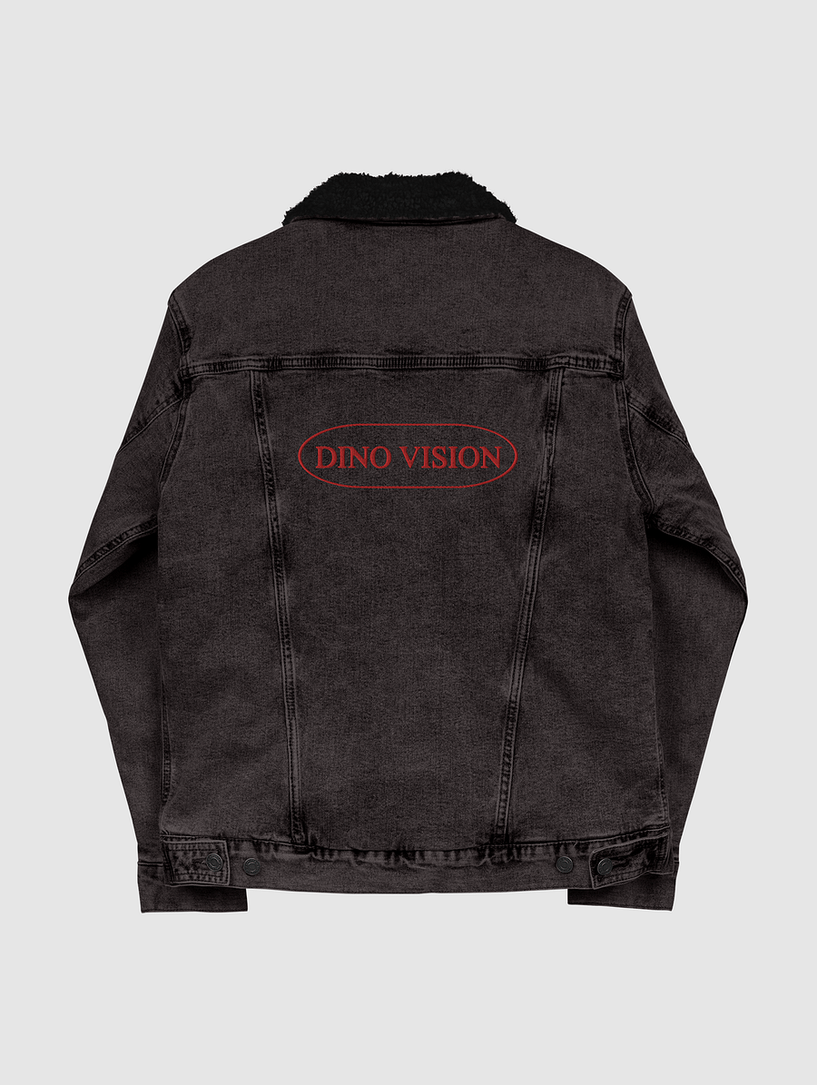 Dinovision denim sherpa jacket product image (4)