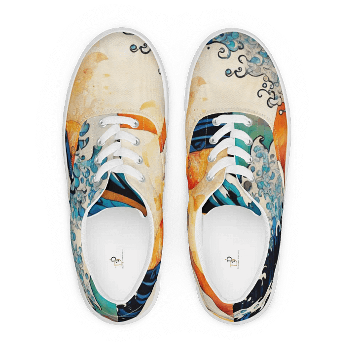 Spiral Splash Men's Canvas Shoes product image (2)