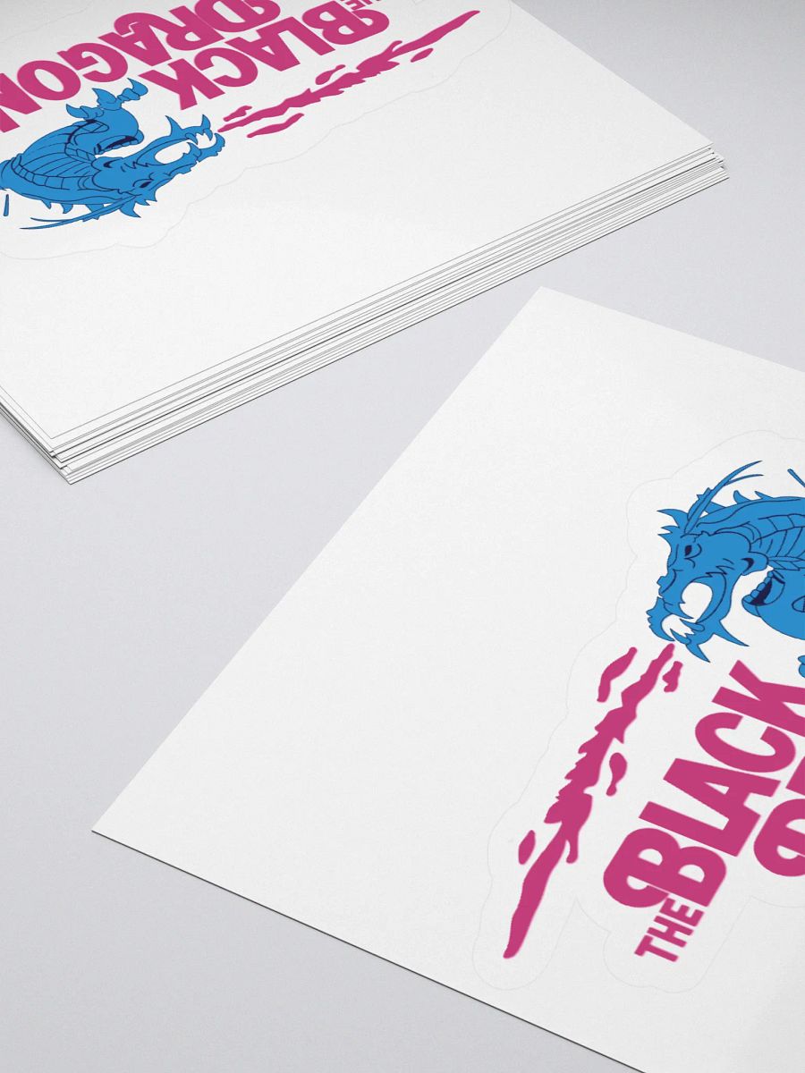 The Black Dragon | Kiss Cut Sticker product image (4)