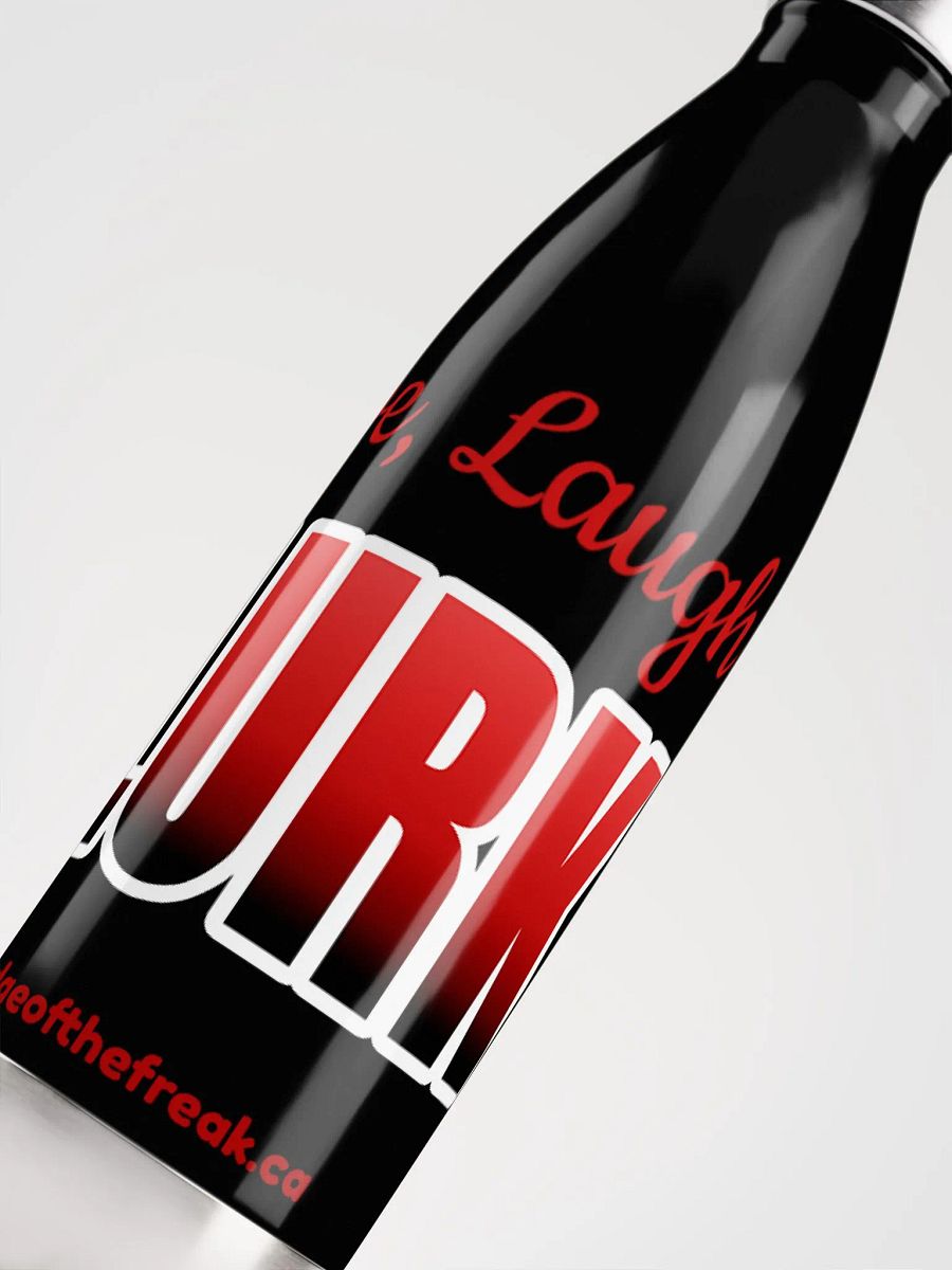 Live, Laugh, !LURK as a water bottle product image (5)