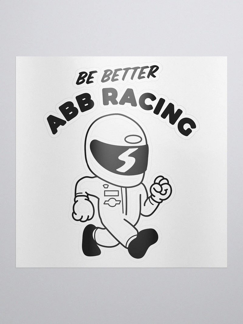 ABB Racing Sticker