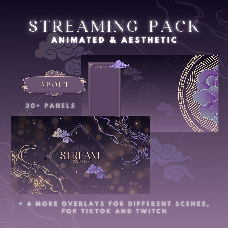 Animated Pack | Asian Atmosphere | Purple