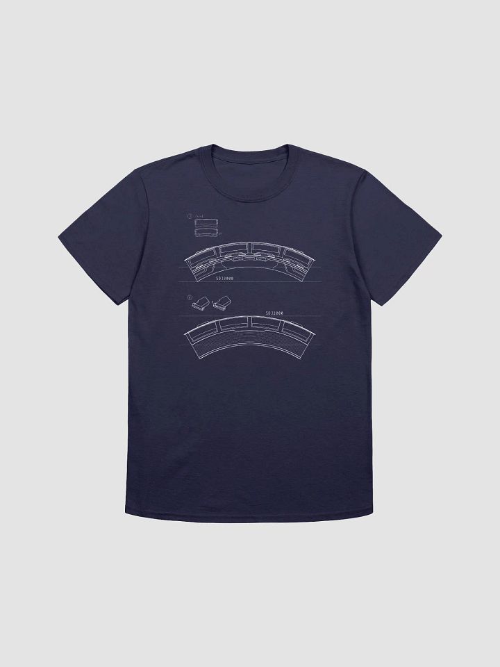 Spin Rhythm XD Wheel Blueprint T-Shirt product image (1)