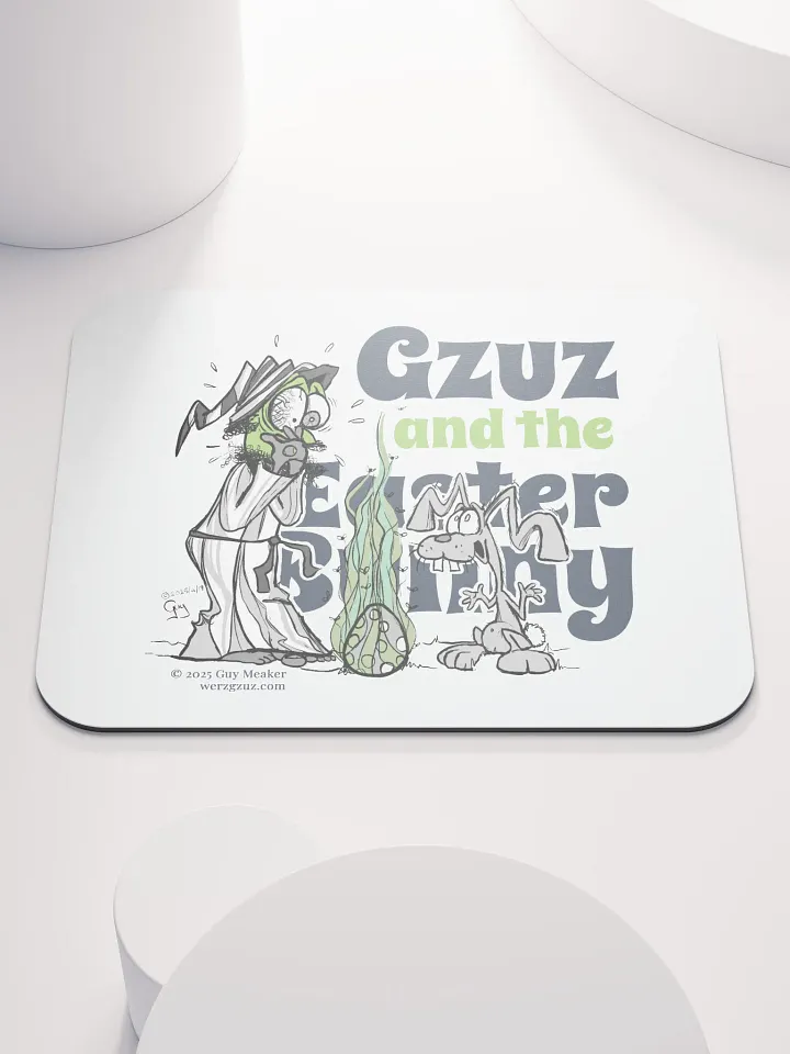 Gzuz and the Easter Bunny Mouse Pad product image (1)