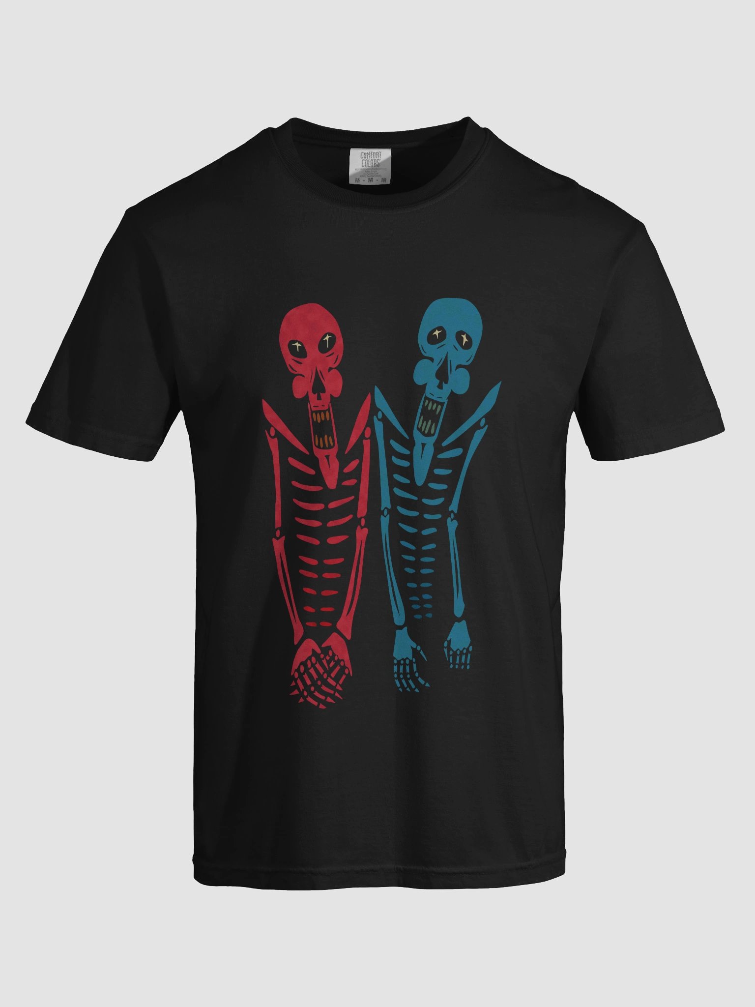 Twin Skeletons (alt) T-shirt product image (4)