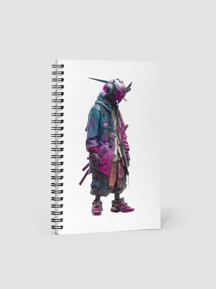 Cyberpunk Dreams Spiral Notebook product image (1)