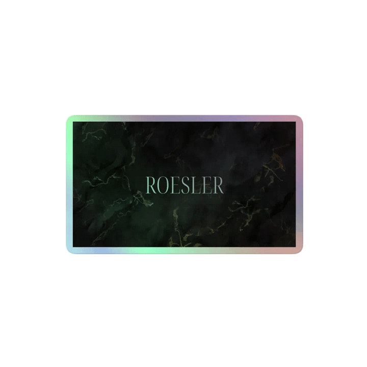 Marble Holographic Sticker Set product image (2)