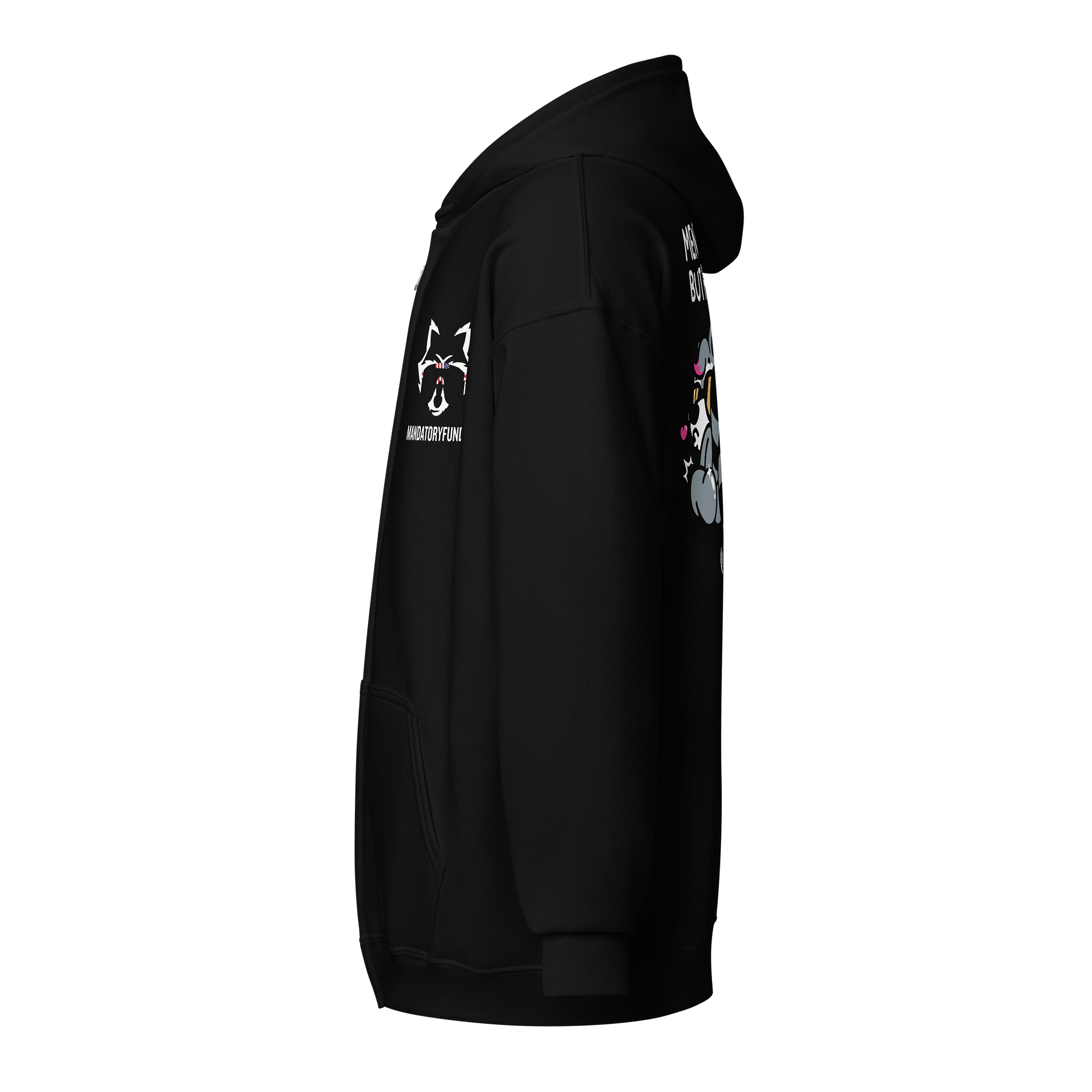 Physically Thiccc Zipper Hoodie product image (13)