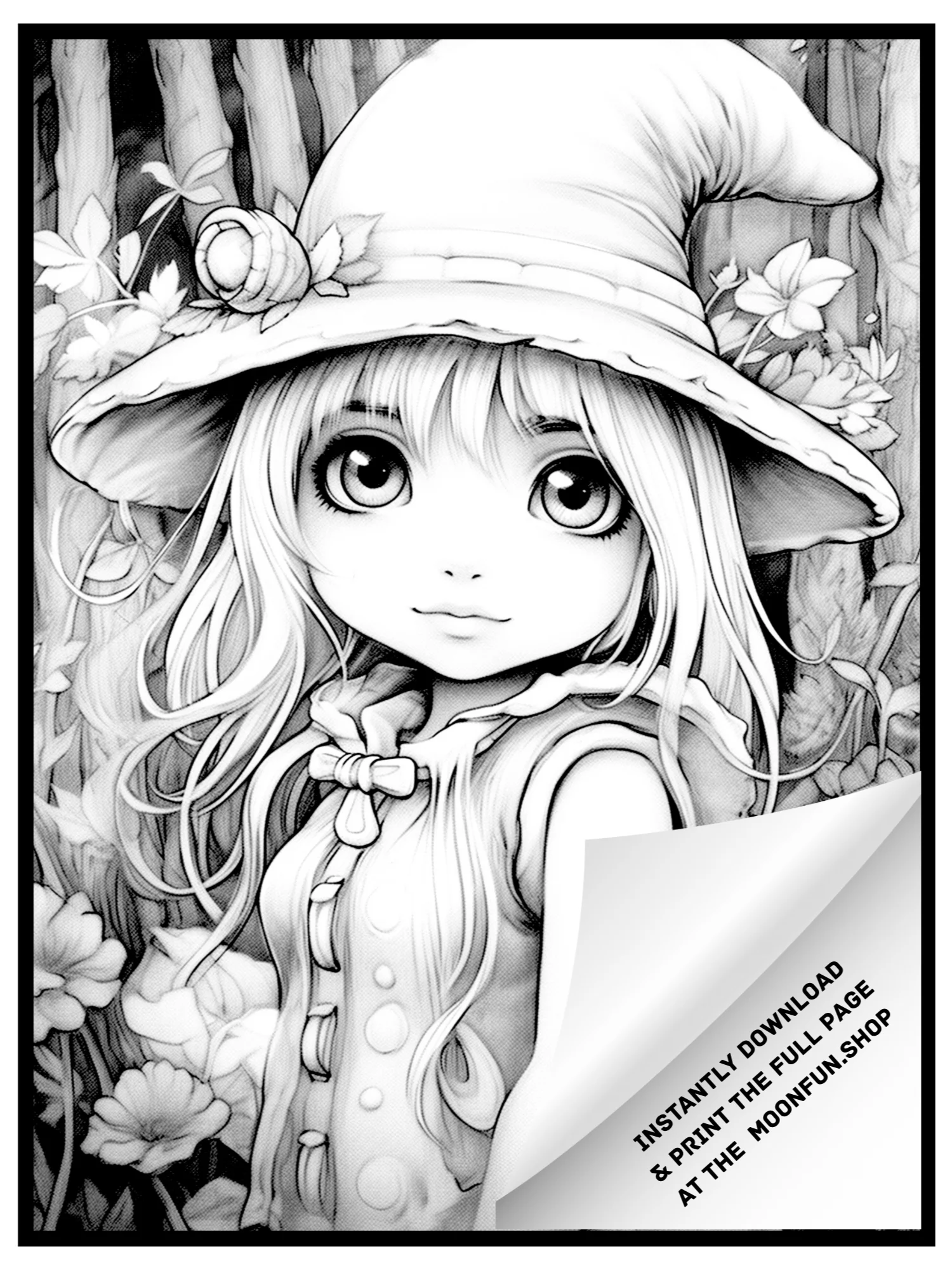 🧹 125 Wickedly Fun Halloween Coloring Pages for Teens product image (11)