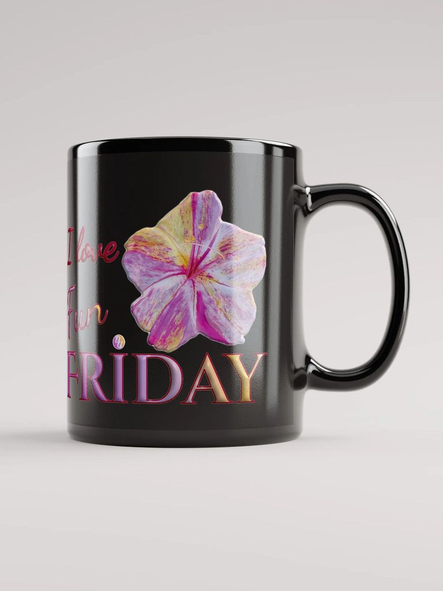 Fun Friday - Black Mug product image (1)