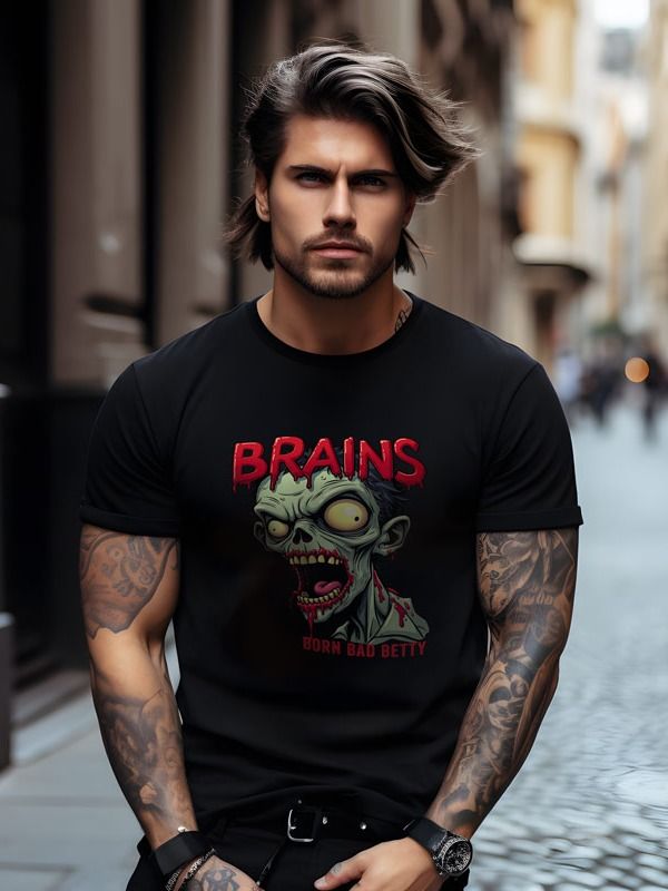 Zombie Brains T-shirt product image (1)
