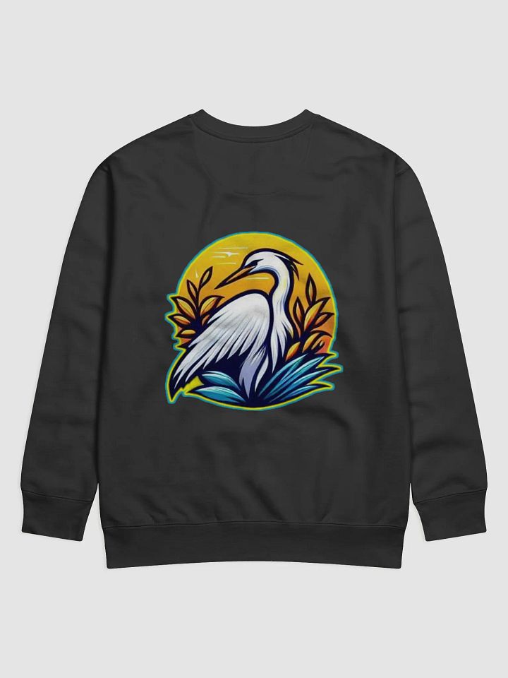 Egret Elegance Premium Sweatshirt product image (2)