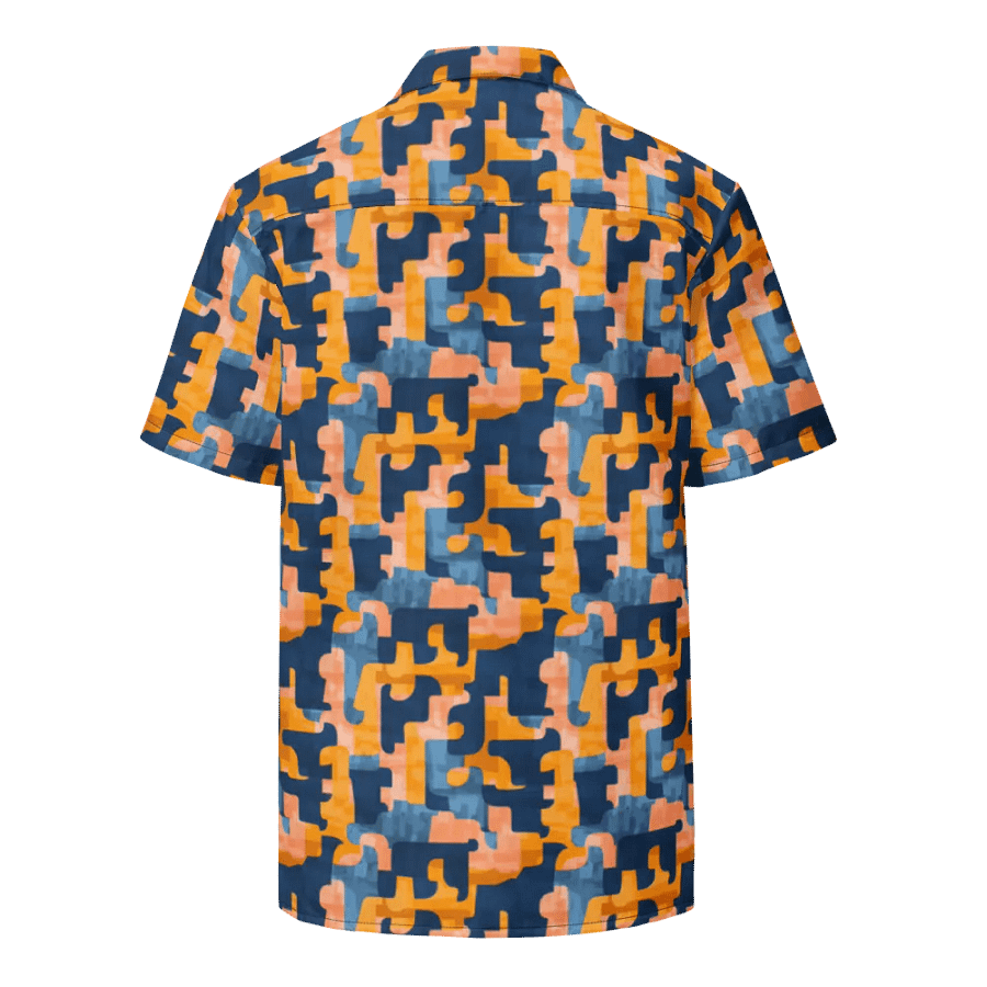 Flowing Shapes | Unisex Hawaiian Shirt product image (6)
