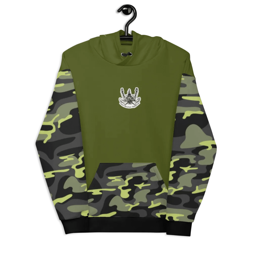 Camouflage & Green Foss tug Sketch Hoodie product image (10)