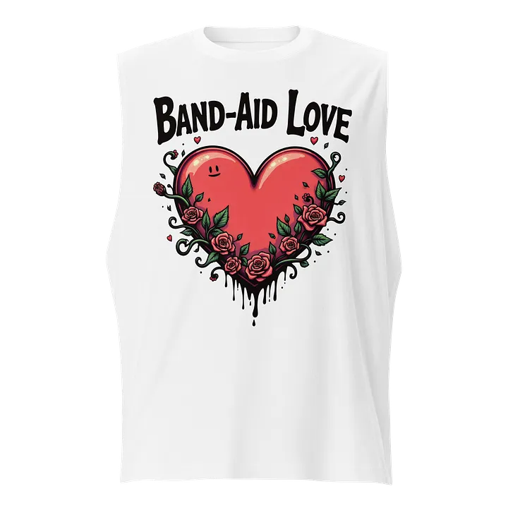 Band-Aid Love Heart Muscle Tank product image (1)