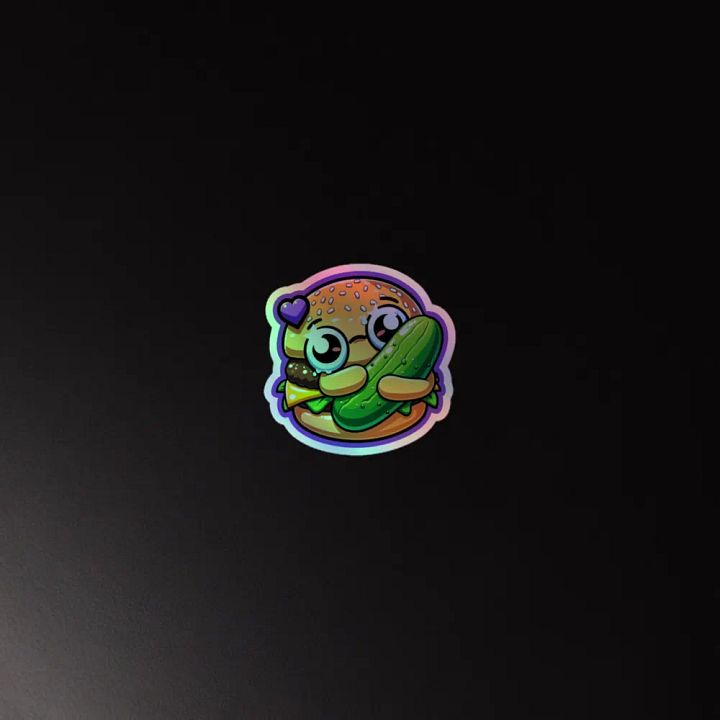 Burger Love Holographic Sticker Sheet product image (4)